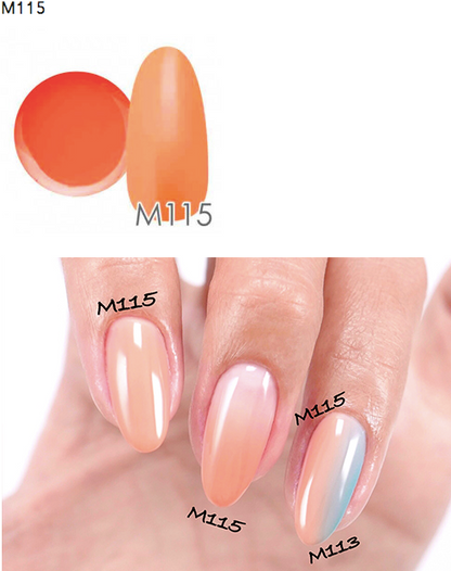 NYCOGEL Color Gel 日本製造專業美甲師色膠 M101-M200