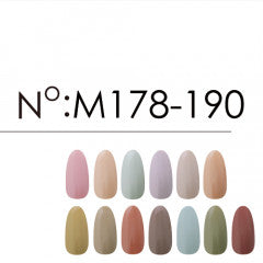 NYCOGEL Color Gel 日本製造專業美甲師色膠 M101-M200