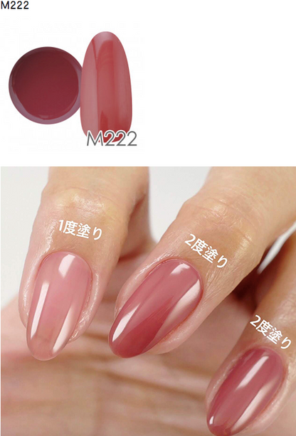 NYCOGEL Color Gel 日本製造專業美甲師色膠 M201-M300