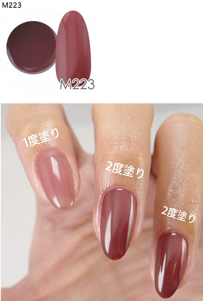 NYCOGEL Color Gel 日本製造專業美甲師色膠 M201-M300