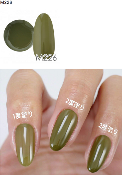 NYCOGEL Color Gel 日本製造專業美甲師色膠 M201-M300