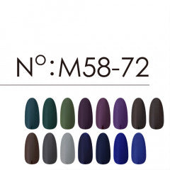 NYCOGEL Color Gel 日本製造專業美甲師色膠 M1-M100