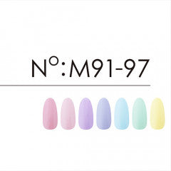 NYCOGEL Color Gel 日本製造專業美甲師色膠 M1-M100